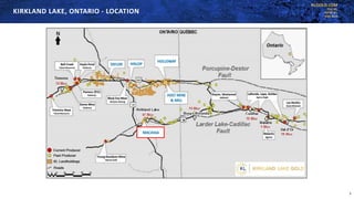 KLGOLD.COM
TSX:KL
NYSE:KL
ASX:KLA
KIRKLAND LAKE, ONTARIO - LOCATION
7
 