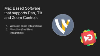 Building a Mac based live streaming system | PPTX