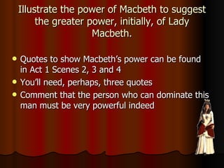 Macbeth Quotes About Power Macbeth