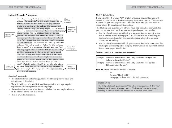 Macbeth Essay Questions Underfontanacountryinncom Macbeth Essay Question Top Tips For Writing An Essay In A Hurry Essay For English Language also How To Write A Business Essay Business Studies Essays