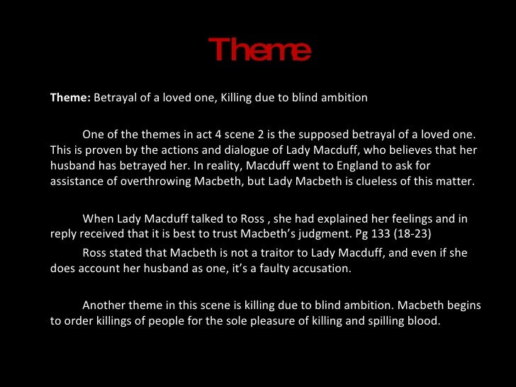 Macbeth Act 4 Scene 2 B Band Macbeth Act 4 Scene 2 B Band