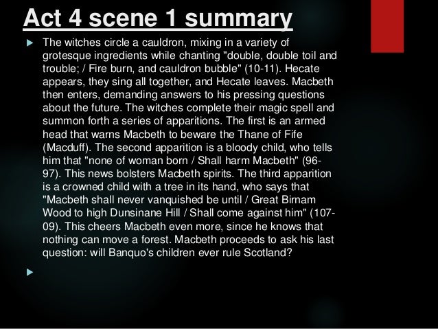 Macbeth act 4 scene 1