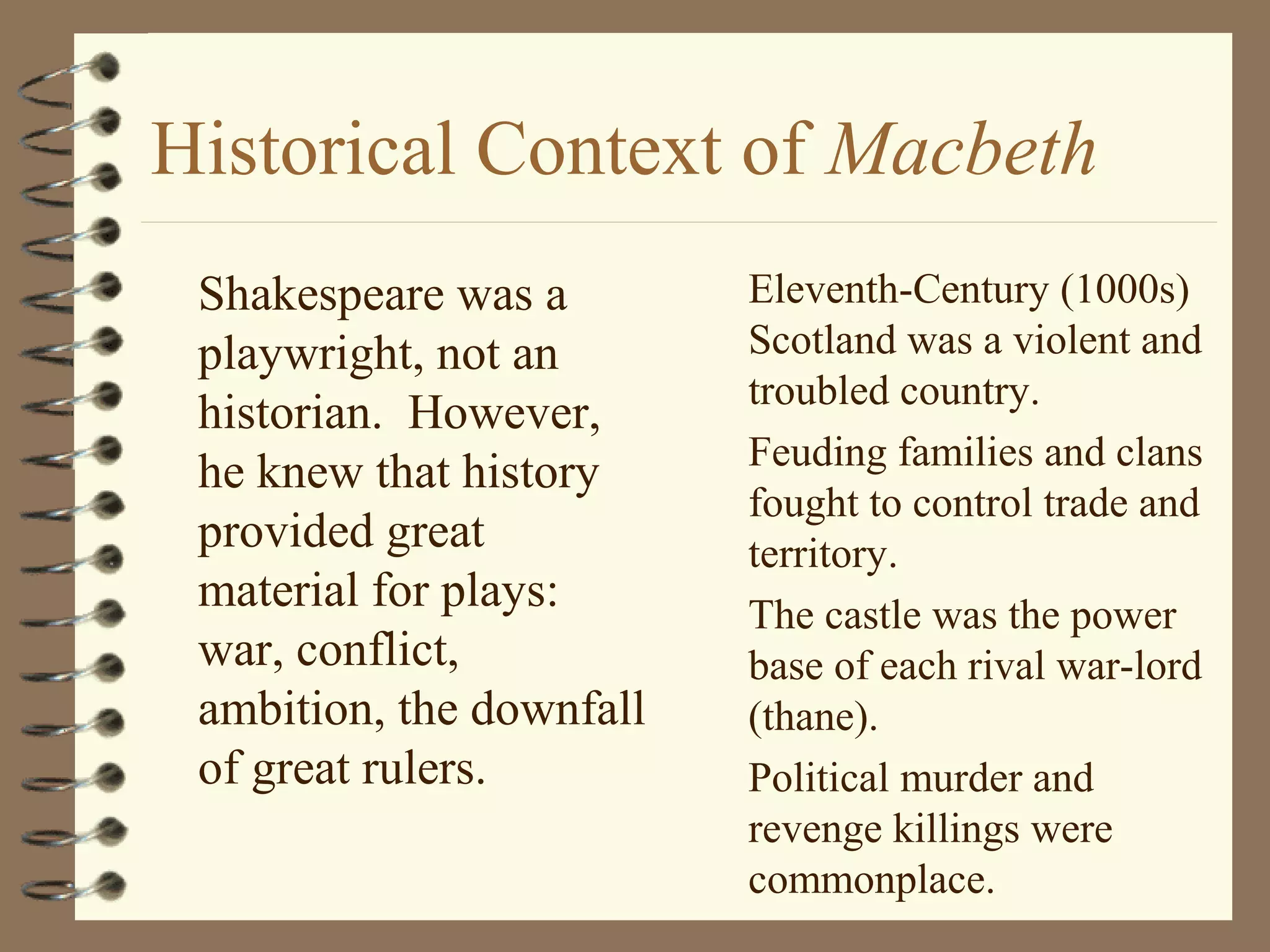 Macbeth introduction | PPT