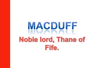 Macbeth Introduction