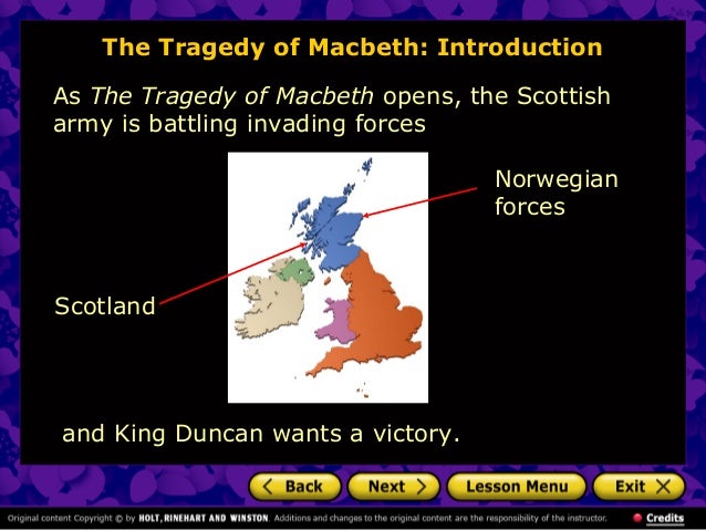 How to write introduction for macbeth