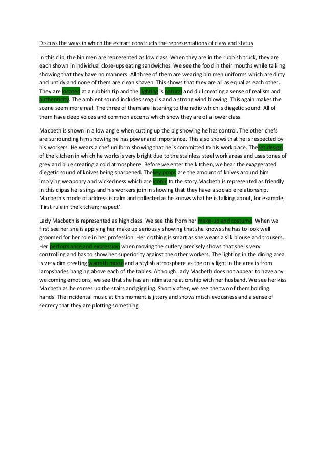 Macbeth summary essay image