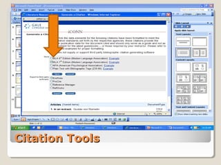 Citation Tools
