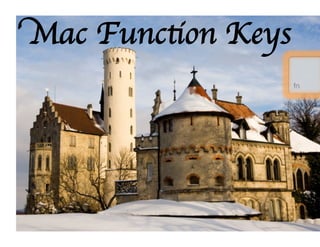 Mac Function Keys	

 