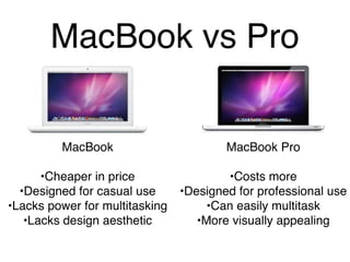 MacBook Pro Design Presentation | PPT