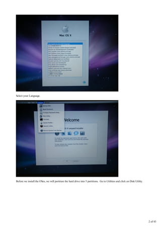 How to quad boot a macbook
