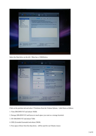 How to quad boot a macbook