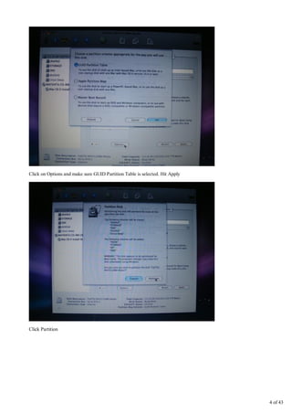 How to quad boot a macbook