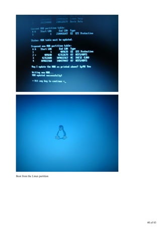 How to quad boot a macbook