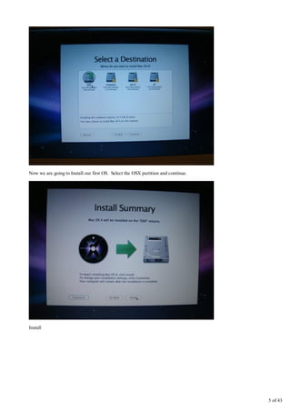 How to quad boot a macbook
