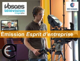 Esprit d’entreprise




Émission Esprit d’entreprise
 