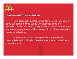 Mac Comportamento