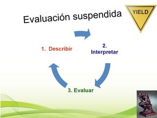 Evaluación suspendida 