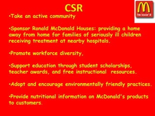   Push-excel corporate partner award,  Corporate achievement and image award,  Nullities corporate award,   Corporate vision award,   The circle of inclusion award.  The halal journal awards 2008  Hall of fame award  Corporate citizenship award  Vince nichols memorial awardMcdonald's UAE achievements awarded by mcdonald's   corporation  CFA presents inaugural lifetime achievement award at 2008 recognition awards luncheon