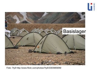 Basislager Basislager Foto: 7ty9 http://www.flickr.com/photos/7ty9/3393985699/ 