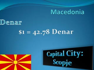Macedonia money
