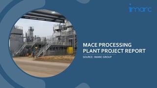MACE PROCESSING
PLANT PROJECT REPORT
SOURCE: IMARC GROUP
 