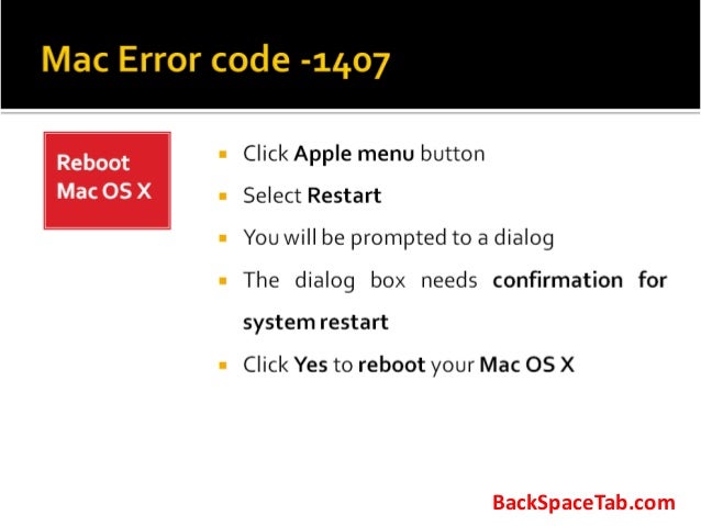 How to fix error code 50 mac How to fix error code 50 mac