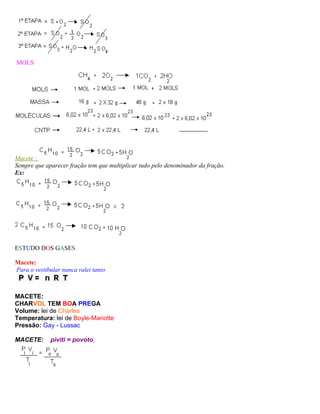Macetes de vestibular - www.iaulas.com.br