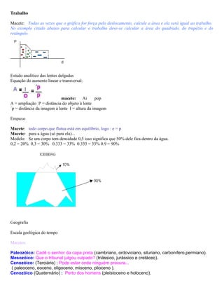 Macetes de vestibular - www.iaulas.com.br