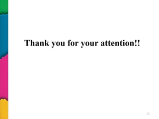 Thank you for your attention!!
32
 
