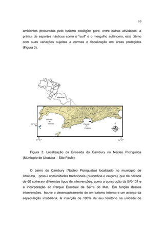 Implantação de trilhas subaquáticas 