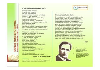 Antología Poética de Antonio Machado