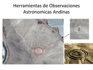 Herramientas de Observaciones
Astronomicas Andinas
 