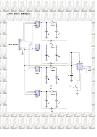 Control de nivel de tanques:
 