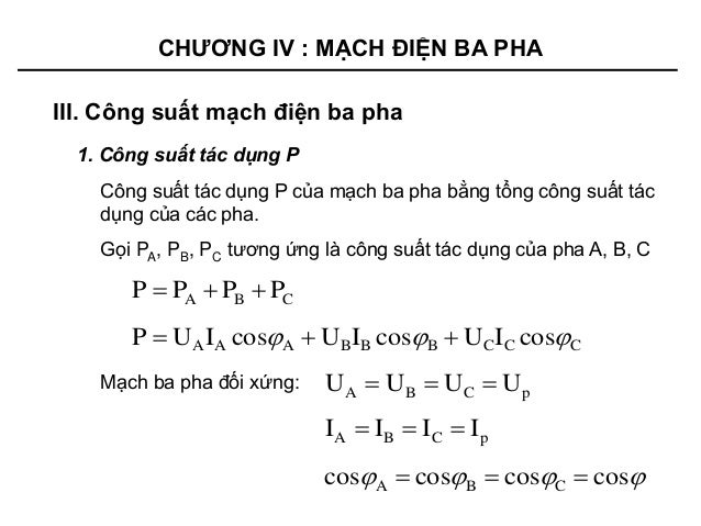 Mach dien 3 pha