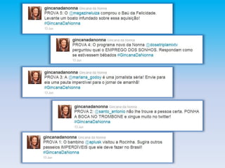 Diálogo com o usuário e com similares