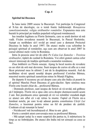 Pe Calea Lui Zamolxe - Renasterea neamului romanesc | PDF