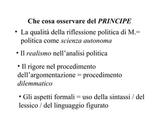 Machiavelli lezione 1