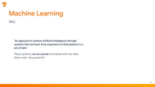 Intro to Machine Learning with TF- workshop | PDF