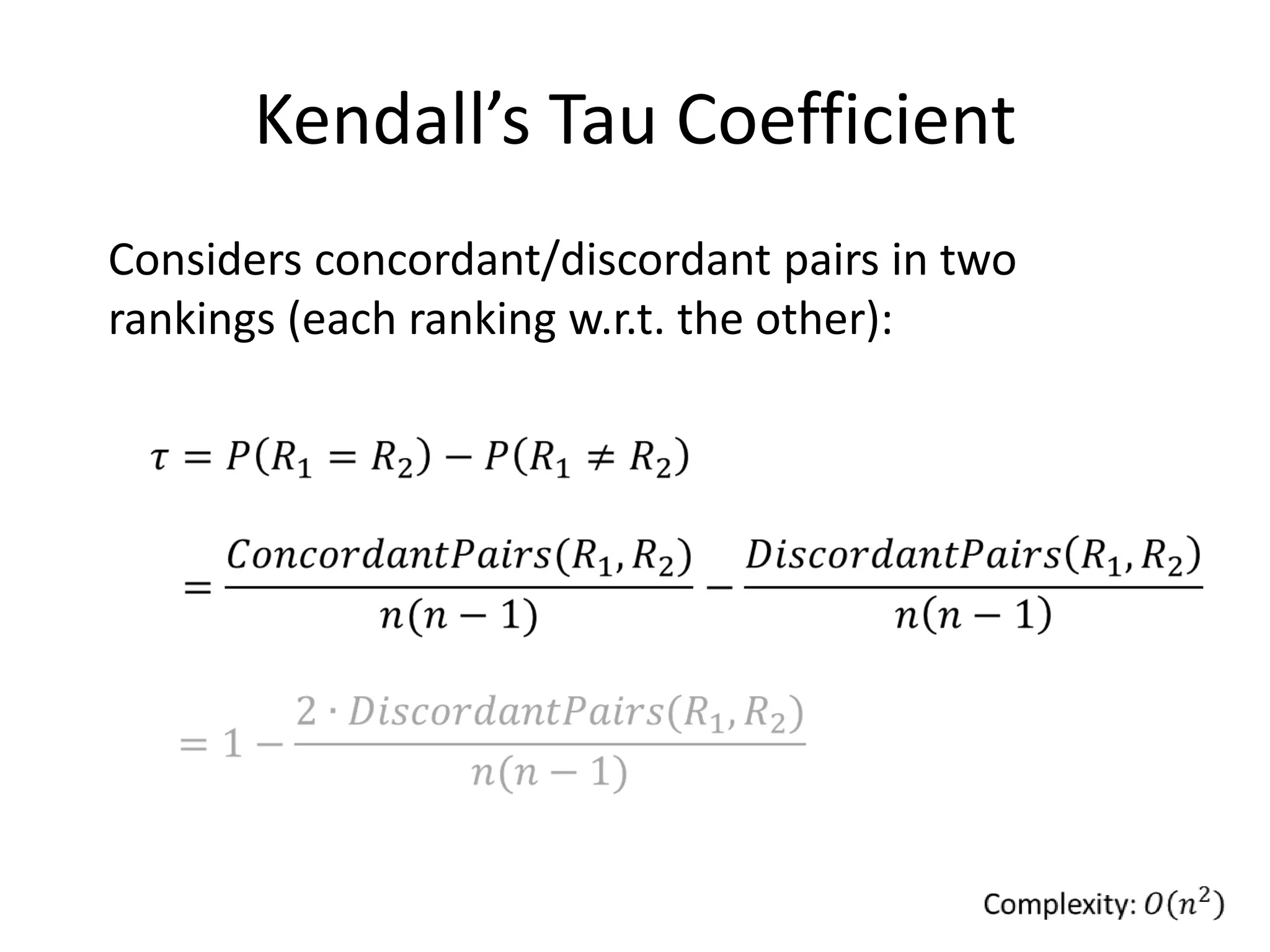 Roadmap
•   Examples of applications of Machine Learning
•   Encoding objects with features
•   The Machine Learning framework
•   Linear models
     – Perceptron, Winnow , Logistic Regression, Robust Risk Minimization (RRM)
• Tree models (Decision Trees DTs)
     – Classification Decision Trees, Regression Trees
• Boosting
     – AdaBoost
• Ranking evaluation
     – Kendall tau and Spearman’s coefficient
• Sequence labeling
     – Hidden Markov Models (HMMs)

                                                                                  139
 