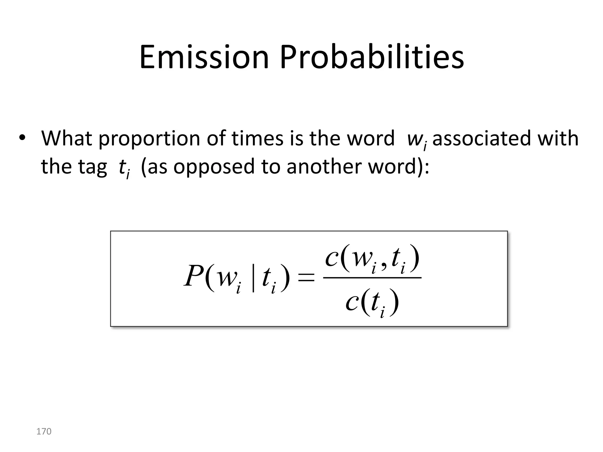 What’s the Big Deal ?

• The vocabularies of the cow and the duck can
  overlap and it is not clear a priori who wrote a
  certain word!




 170
 