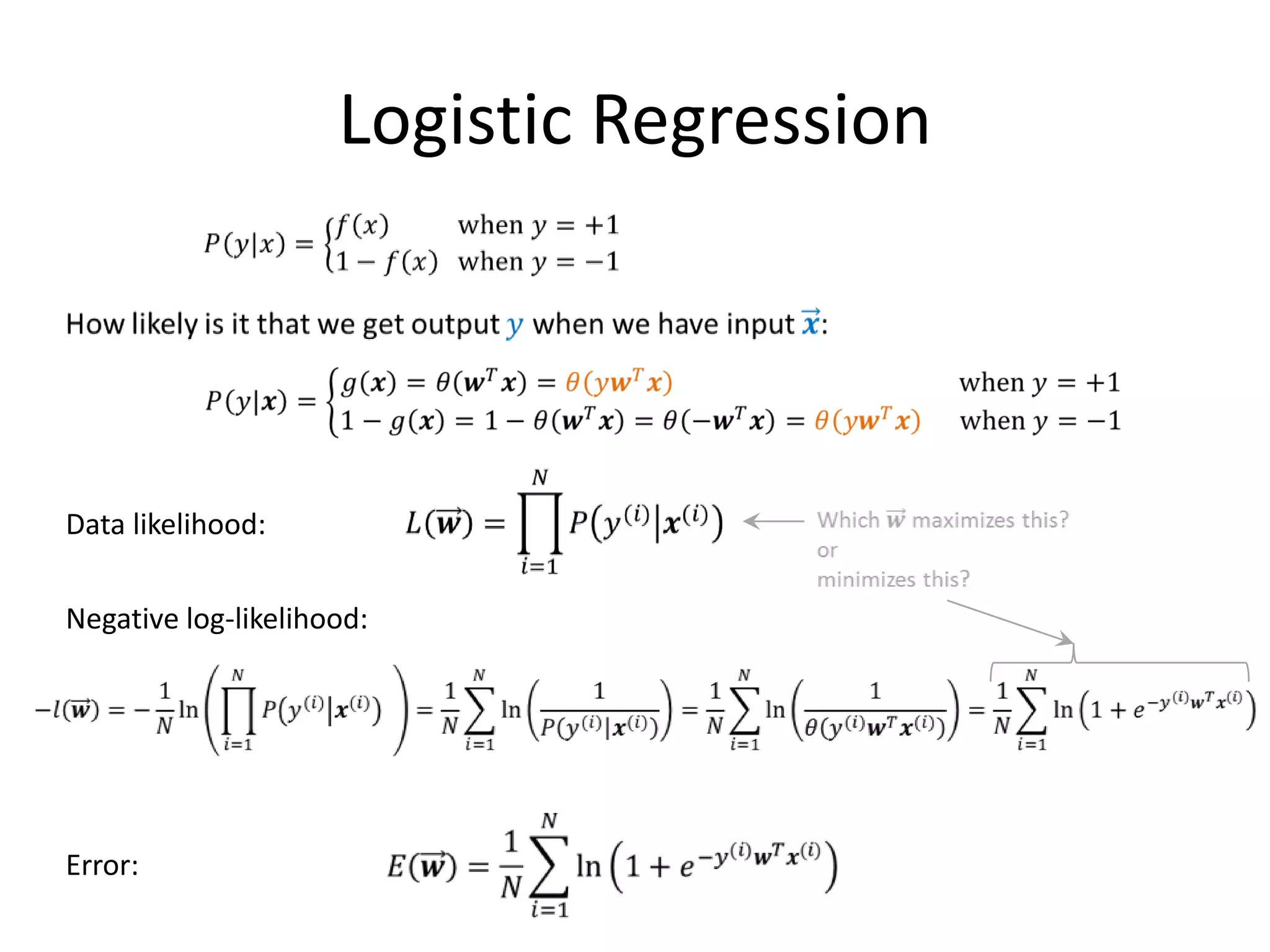 Looks Simple – Does It Work?
Margin-based upper bound on updates:


            Number of updates by the Perceptron Algorithm
Fact:

            where:                                          Remarkable:
                                                            Does not depend on
                                                            dimension of feature
                                                            space!




                                                                        77
 