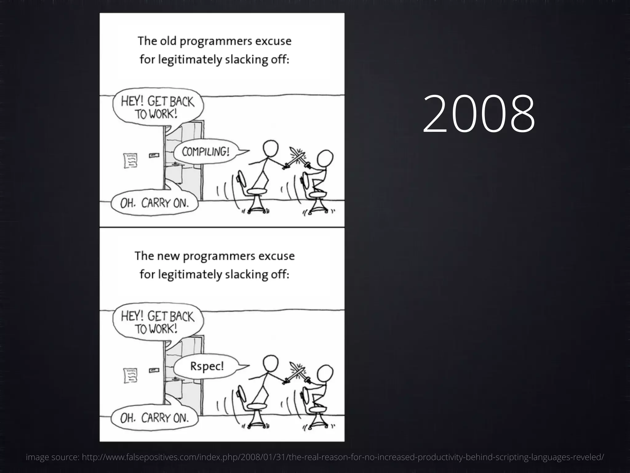 image source: http://www.falsepositives.com/index.php/2008/01/31/the-real-reason-for-no-increased-productivity-behind-scripting-languages-reveled/ 2008 