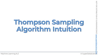 © SuperDataScience
Machine Learning A-Z
NOT
FOR
DISTRIBUTION
©
SUPERDATASCIENCE
www.superdatascience.com
 