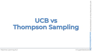 © SuperDataScience
Machine Learning A-Z
NOT
FOR
DISTRIBUTION
©
SUPERDATASCIENCE
www.superdatascience.com
 