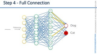 NOT
FOR
DISTRIBUTION
©
SUPERDATASCIENCE
www.superdatascience.com
Flattening
0.9
0.2
0.9
0.2
1
Dog
Cat
0.1
0.2
0.1
 