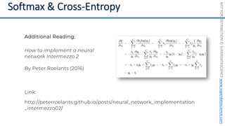 NOT
FOR
DISTRIBUTION
©
SUPERDATASCIENCE
www.superdatascience.com
How to implement a neural
network Intermezzo 2
By Peter Roelants (2016)
Link:
http://peterroelants.github.io/posts/neural_network_implementation
_intermezzo02/
Additional Reading:
 