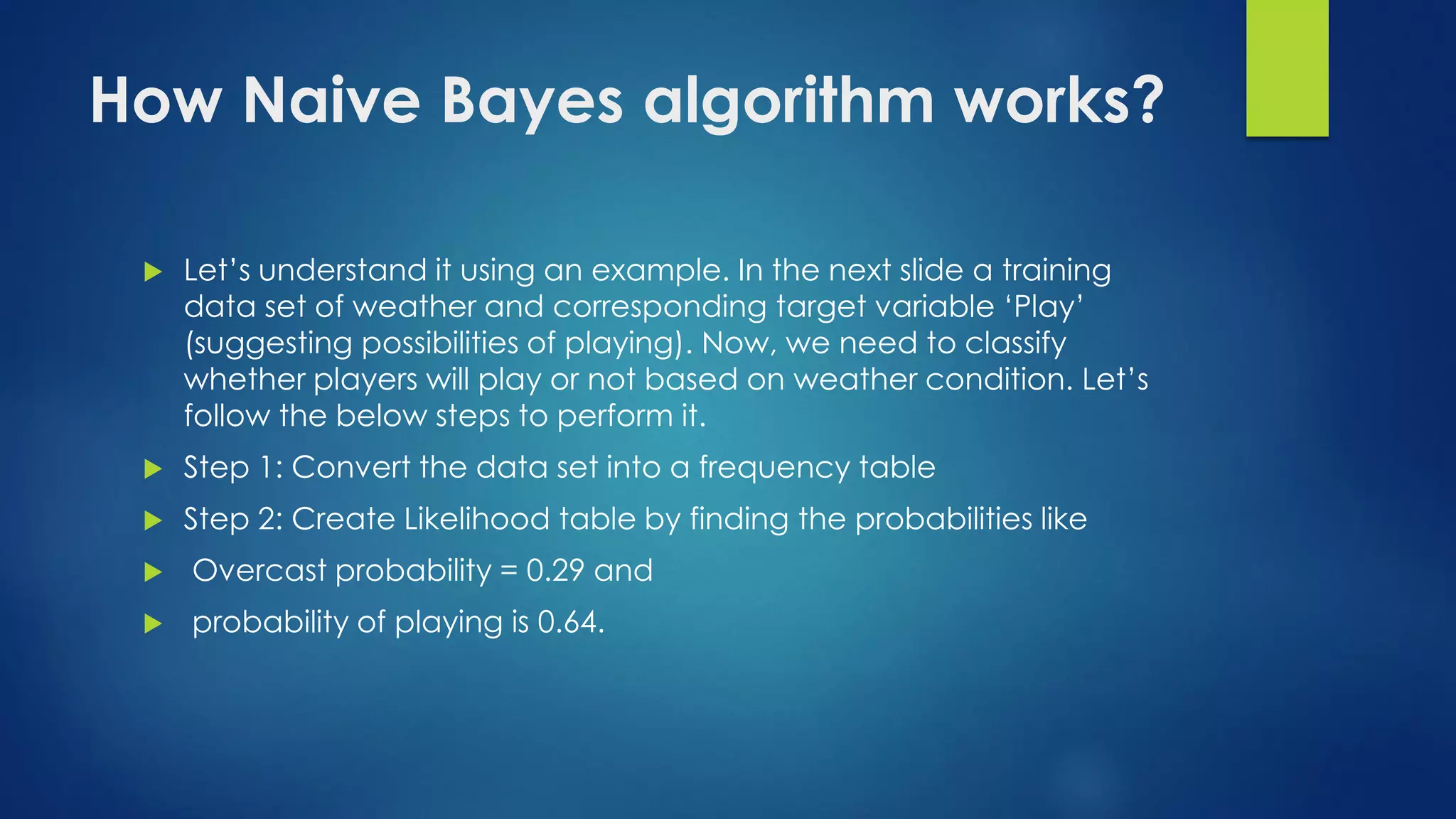 Machine learning Algorithms | PDF