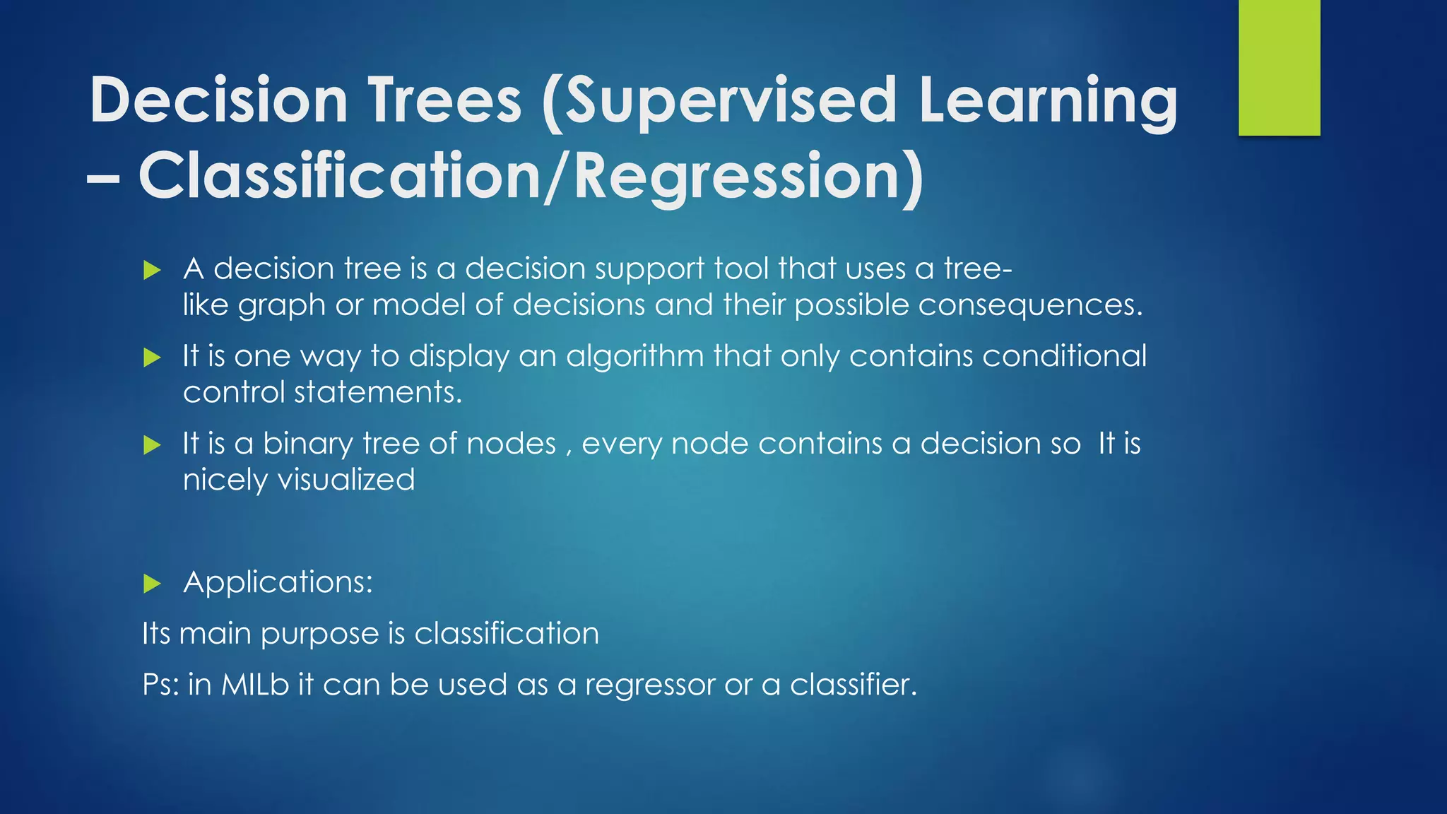 Machine learning Algorithms | PDF