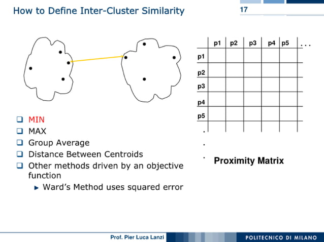 Machine Learning and Data Mining: 08 Clustering: Hierarchical | PPT