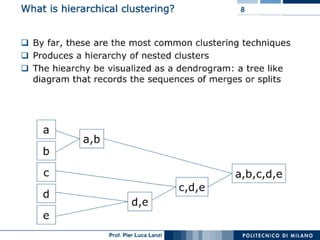 Machine Learning and Data Mining: 08 Clustering: Hierarchical 